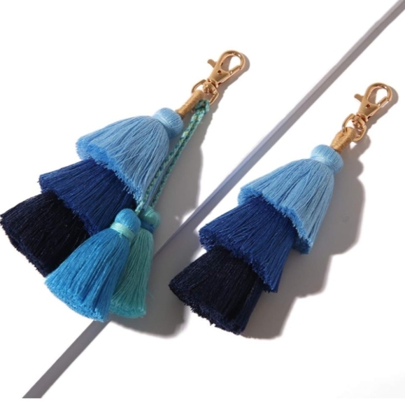 Bohemian Handmade Fringe Cute Keychains for Handbag/Purse - Picture 6 of 6